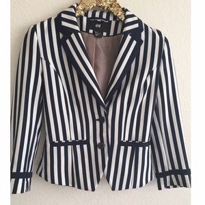 H&M Striped Blazer - 6